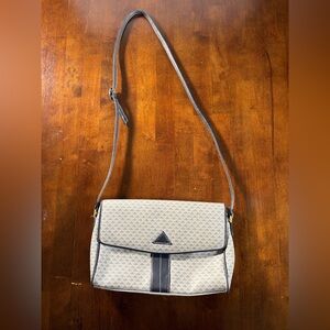 Vintage 1984 Liz Claiborne Gray Patterned Bag